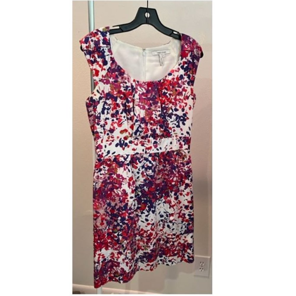 Max & Cleo Splatter Paint Dress Sz 8